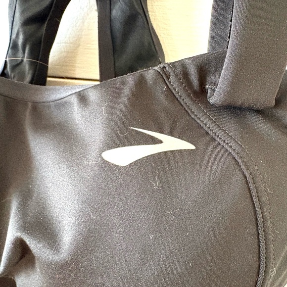 Brooks High Impact Racerback Sports Bra Black 34C - Picture 2 of 4